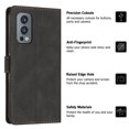 thumbnail image 3 of Case for OnePlus Nord 2 5G PU Leather Flip Folio Cover with Card Holders Magnetic Closure Folding Kickstand, 3 of 5