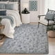 thumbnail image 3 of Alfombra LòutiRoot Home Grey Fluffy 120 x 180 cm para dormitorio y sala de estar, 3 of 9