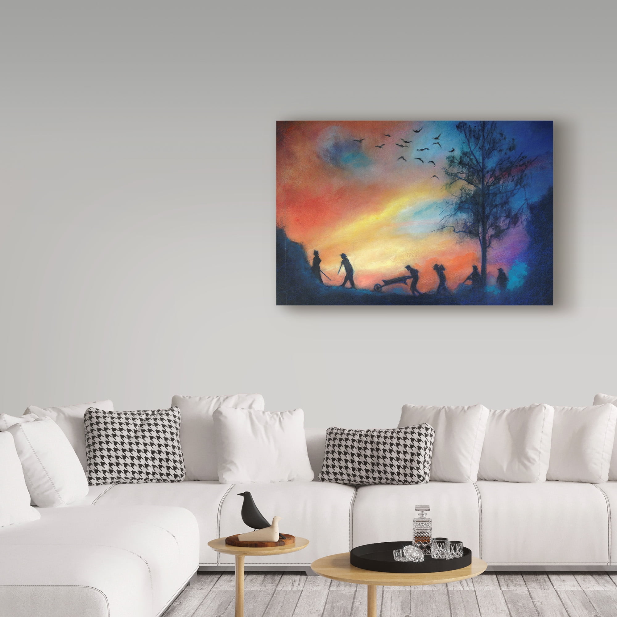 Trademark Fine Art 'The Underground Railroad' Canvas Art by Gregg Degroat