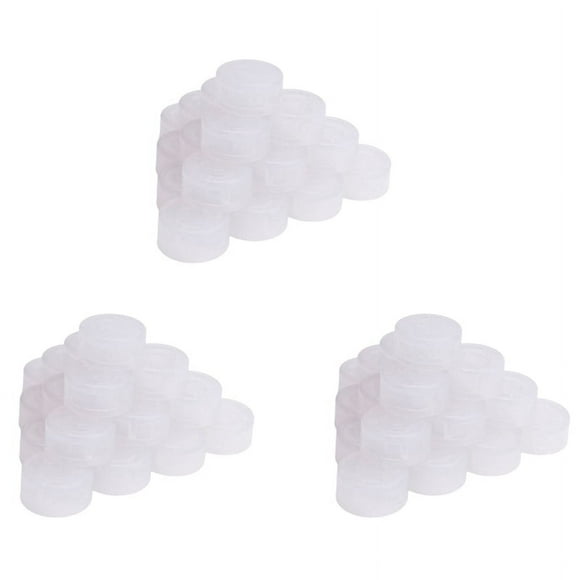 60PCS Guitar Effect Pedal Footswitch Toppers Foot Nail Cap Protection Cap for Guitar Effect Pedal Protection Cap