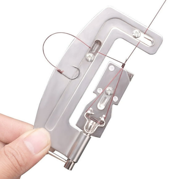 EGNMCR Flake Stainless Steel Fishing Line Knotter Manual Stainless Steel Tie Fishing Hook Tie Hook tie hook