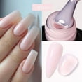 thumbnail image 4 of UR SUGAR 7ml Nude Crystal Rubber Base Gel Natural Color Semi Permanent Soak off UV LED Gel Nail Art Varnish, 4 of 10