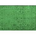 thumbnail image 1 of Ahgly Company Indoor Rectangle Abstract Emerald Green Contemporary Area Rugs, 8' x 10', 1 of 4