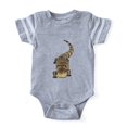 thumbnail image 1 of CafePress - Blue Tongue Skink - Cute Infant Baby Football Bodysuit, 1 of 1