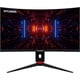 thumbnail image 1 of HYUNDAI HY View 32” Gaming Monitor Curvo R1000, IPS 2560x1440p, 180Hz, 1ms (MPRT), GTG 4ms, OD 4ms, HDMI x2, DP x2, HDMI Incluido - Negro, 1 of 5