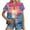 Multicolor, variant on Karight Beach Vacation Blosue for Women Coconut Floral Tropical Printed Summer Short Sleeve Button Down Hawaiian Shirts
