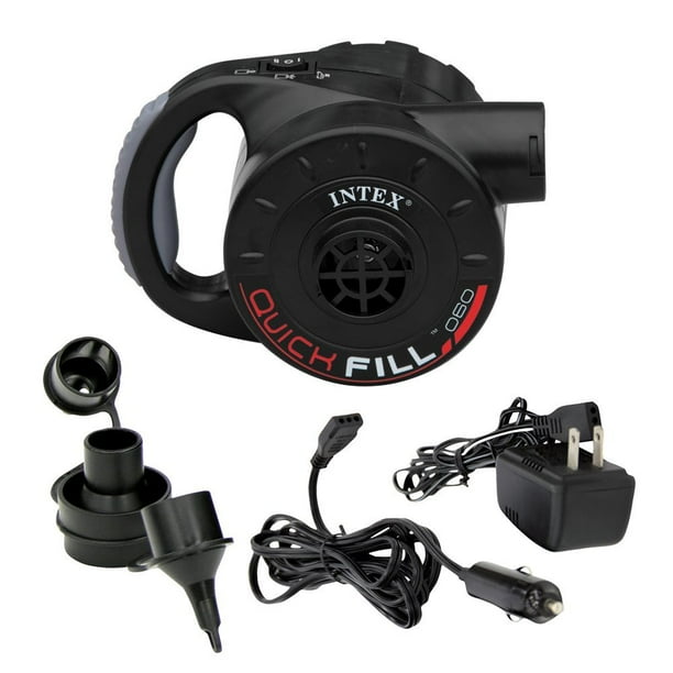 Intex QuickFill Rechargeable Air Pump, 110120 Volt, Max. Air Flow 21