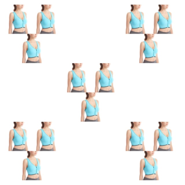 Guardurnaity 3 unids/set Fitness Bra Women Love - Ajuste compresivo y tejido transpirable Nylon Seamless Bras Top Fitness Sports Bra verde XL Type2 NO2