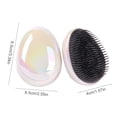thumbnail image 4 of Detangler Comb Portable Egg Shape Detangling Hair Brush Massage Hair Comb, 4 of 8