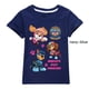 thumbnail image 3 of Camiseta de la Patrulla Canina para niños, camiseta de verano con dibujos animados de Anime, patrón canino de la patrulla, 100% de algodón con cuello redondo, manga corta, regalo para niño y niña, 3 of 4