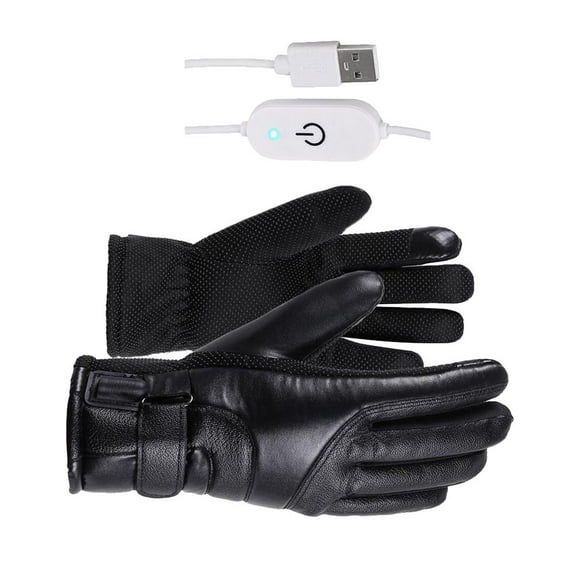 Masteelf  Electric Heated Gloves Winter Riding Outdoor Battery Work Man