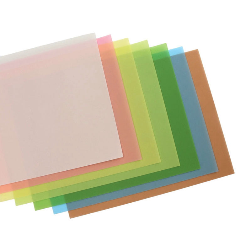 SODIAL 7Pcs/Set Lapping Film Sheets Assortment Precision for Polishing Sandpaper 1500/2000/4000/6000/8000/10000/12000 Grits