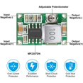thumbnail image 4 of 20 Pièces Mini 360 Buck Convertisseur 3A DC Régulateur de Tension Module de Puissance DC-DC Régulateur de Tension 4.75- 23 V à 1.0- 17 V, 3A Alimentation, 4 of 7