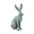 thumbnail image 3 of Estatua de jardín de conejo, escultura de resina de conejito, colección diaria, decoraciones de conejito de Pascua para jardín, paisaje, oficina, 3 of 8