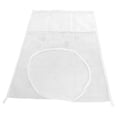 thumbnail image 1 of Suministros para el hogar, bolsa de almacenamiento de malla gruesa blanca para almacenamiento de ropa, rendimiento sólido, 1 of 8