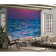 thumbnail image 3 of Ocean Non-pasted Wallpaper Wall Mural - Vibrant Sea in Gradients, 3 of 7