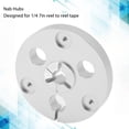thumbnail image 4 of Nab Hub, Rust Proof Aluminum Alloy Reel To Reel Tape Controller High Strength Anodized Finish With Mounting Screws For 1/4 7 Inch Reel To Reel Tape, 4 of 8