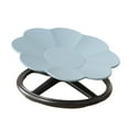 thumbnail image 4 of Silla giratoria para niños con coordinación corporal, asiento giratorio, juguete sensorial, base estable antideslizante, portátil, de metal y PP, adec Gris, 4 of 8