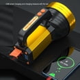 thumbnail image 4 of Potente lámpara brillante Linterna LED Linterna de emergencia de luz de largo alcance para salir Camping vacaciones, 4 of 5
