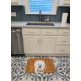 thumbnail image 3 of Carolines Treasures SC9135RUG Bichon Frise Wipe Your Paws Machine Washable Memory Foam Mat, 3 of 4