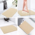 thumbnail image 7 of GoXteam Non Slip Shower Mats for Inside Shower, 16x24 Inch, Anti-Slip Bathtub Mats for Bathroom, Foot Scrubber Loofah Bath Mats for Shower, Quick Drying Shower Stall Mats, Beige, 7 of 7