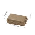 thumbnail image 3 of Waterproof Hard Storage Case 5.12 X 3.15 X 1.57 Inches Plastic Protective Box With Double Sided Foam Khaki, 3 of 6