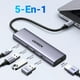 thumbnail image 2 of HUB USB-C Docking Station 5 en 1 HDMI 2.0 4K@30Hz 3 USB-A 3.0 (5Gbps) USB-C PD Carga 100W, 2 of 6