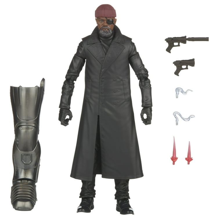Marvel Legends Series: 6” Nick Fury Action Figure Toy for Kids