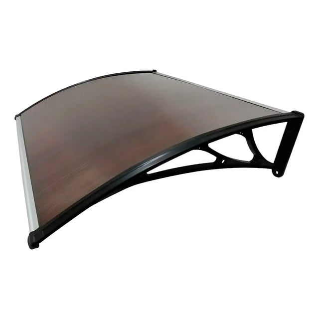 Techo/Toldo De Policarbonato Para Puerta o Ventana 80x100 CM