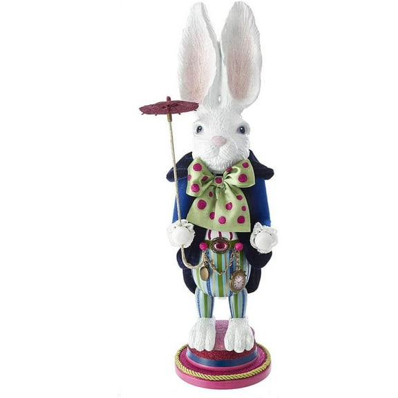Kurt Adler 18-Inch Hollywood™ White Rabbit Nutcracker