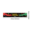 thumbnail image 3 of LUUFILx Black History Month Banner Background Backdrop Celebration Party Decorations Event Supplies Photography Props African American Heritage Display, 3 of 8
