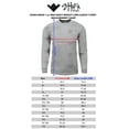 thumbnail image 3 of Shaka Wear 2Pack Men's Max Heavy Weight 7 oz Cotton Long Sleeve T-Shirt S~7XL, 3 of 3