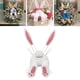 thumbnail image 5 of Paquete de 2 traseros y orejas de conejo de Pascua, guirnalda de bricolaje y accesorios para huevos de Pascua para Rosado azul Yuyangstore Corona de Pascua Adjunto, 5 of 7