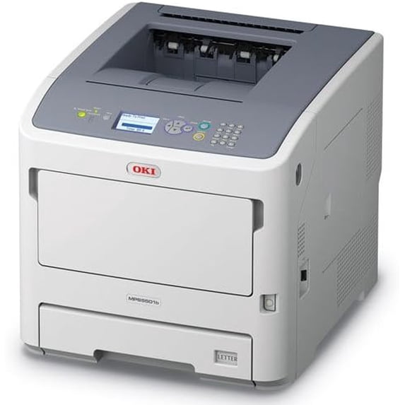 Restored OKI Data MPS5501b 55ppm Monochrome Duplex Laser Printer – High-Speed, Network-Ready B/W Printing
