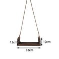 thumbnail image 4 of Sil columpio para bebé, accesorios para de fotos, accesorios para sesión de fotos para , accesorios para jardín, patio trasero interior Café Macarena Asiento abatible, 4 of 6