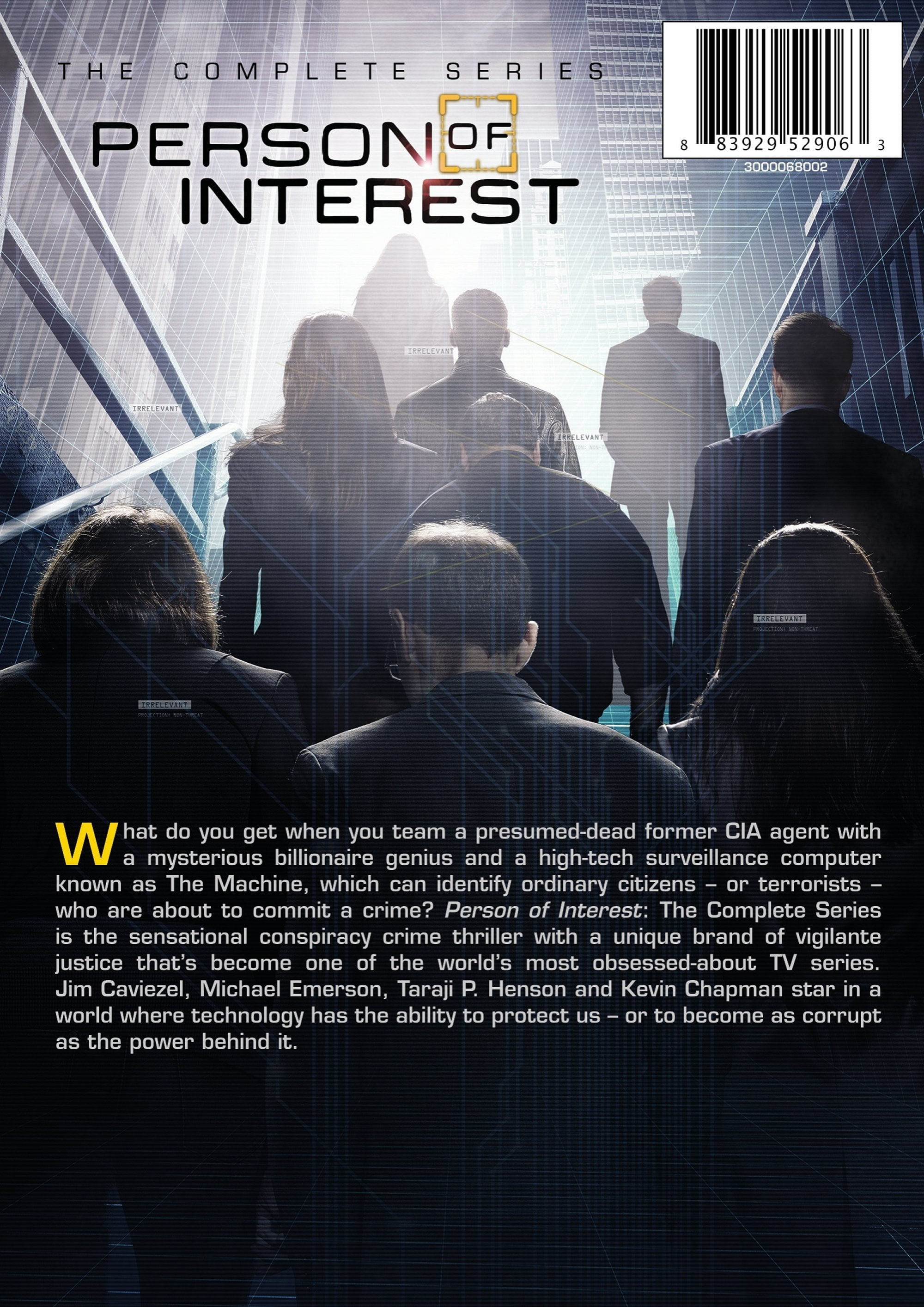 (未使用･未開封品)　Person of Interest Season 1-5 [DVD PAL方式](Import版) qdkdu57 未使用・未開封品) Person of Interest Season 1-5 [DVD PAL方式