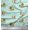 Pastel Mint, variant on Soimoi Green Poly Georgette Fabric Tree & Animals Dots Printed Fabric 1 Yard 42 Inch Wide