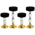 thumbnail image 1 of Miangastore Stabilisateurs de Tête de Lit Anti-Vibration Argent 4 Pcs 2.55x2.36x0.43 Po, 1 of 8