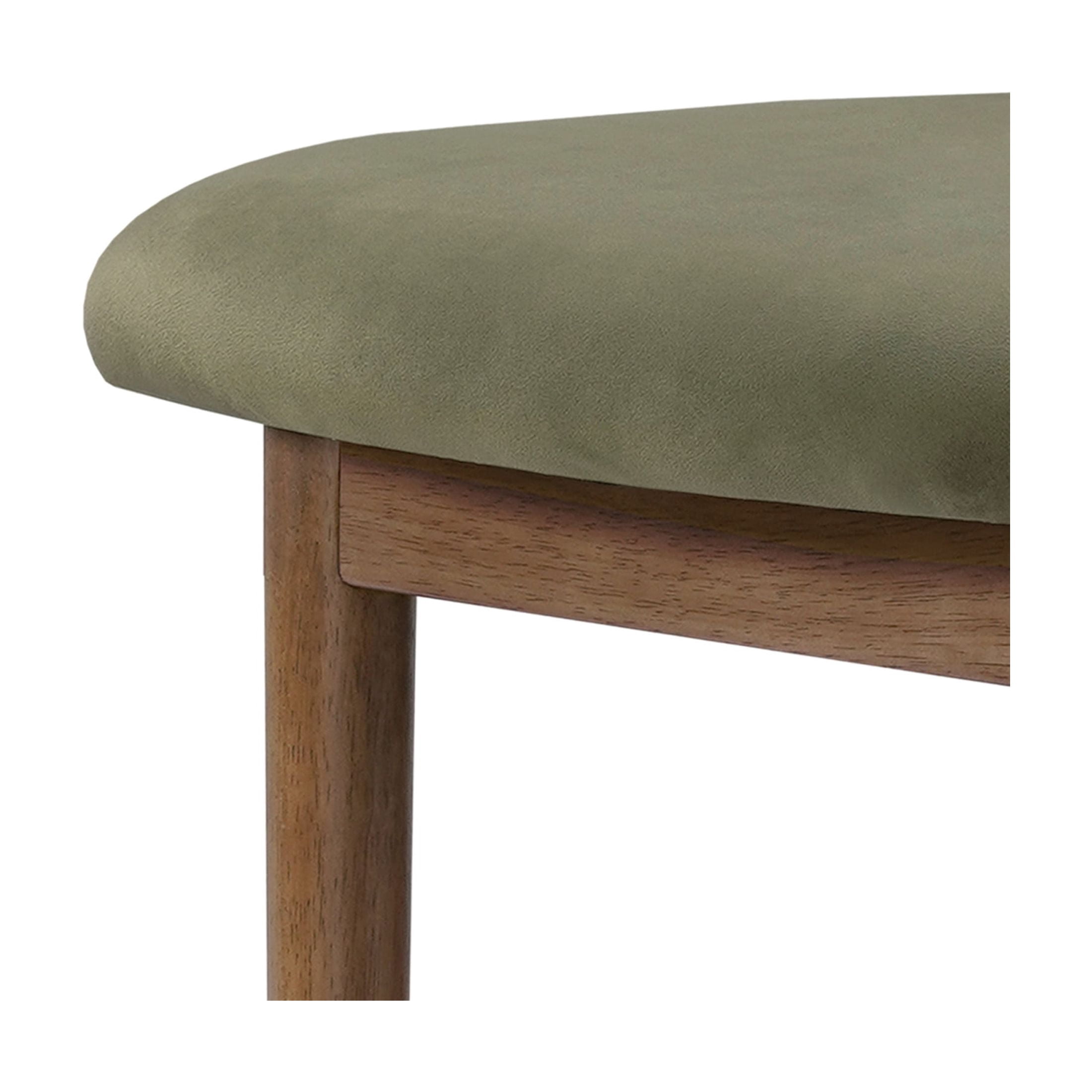 Christopher Knight Home Modern Wooden Counter Stool with Split-Back, Green Upholstery, Set of 4