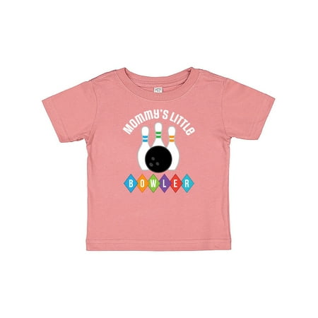 

Inktastic Bowling Mommys Little Bowler Outfit Gift Baby Boy or Baby Girl T-Shirt