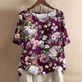 thumbnail image 2 of My Orders Lightweight Tops & Blouses Workout T Shirts Loose Athletic Tops Women Cropped Womens Tops Dressy Casual Short Sleeve Tunic Shirts for Women, 2 of 5