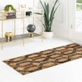 thumbnail image 5 of Rugs.com Saturn Collection Rug – 7 Ft Runner Beige Cream Medium Rug Perfect For Hallways, Entryways, 5 of 9