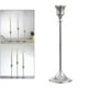thumbnail image 1 of Soporte de candeliere de hierro con una sola cabeza, portavelas decorativas para de comedor , candeliere ta para , candeliere L Macarena titular de candelabro, 1 of 8