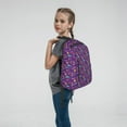 thumbnail image 6 of Honeii Retro 80s Style Print Lightweight Backpacks,Carry on Backpack,Durable Backpack for School, Work & Travel, 6 of 7