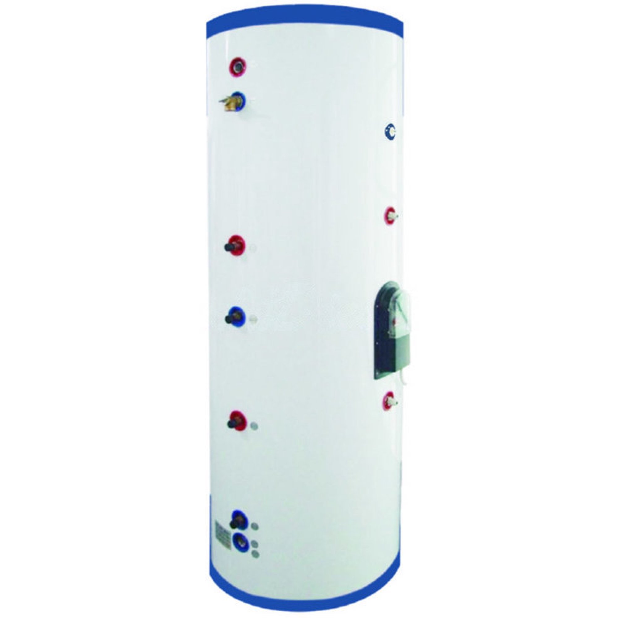 1000 Liter 264 Gallon Stainless Steel Solar Hot Water Heater Tank Dual  Copper Coil Heat Exchangers - Walmart.com
