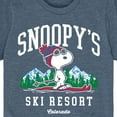 thumbnail image 3 of Peanuts - Snoopy's Ski Resort - Toddler And Youth Short Sleeve Graphic T-Shirt, 3 of 6
