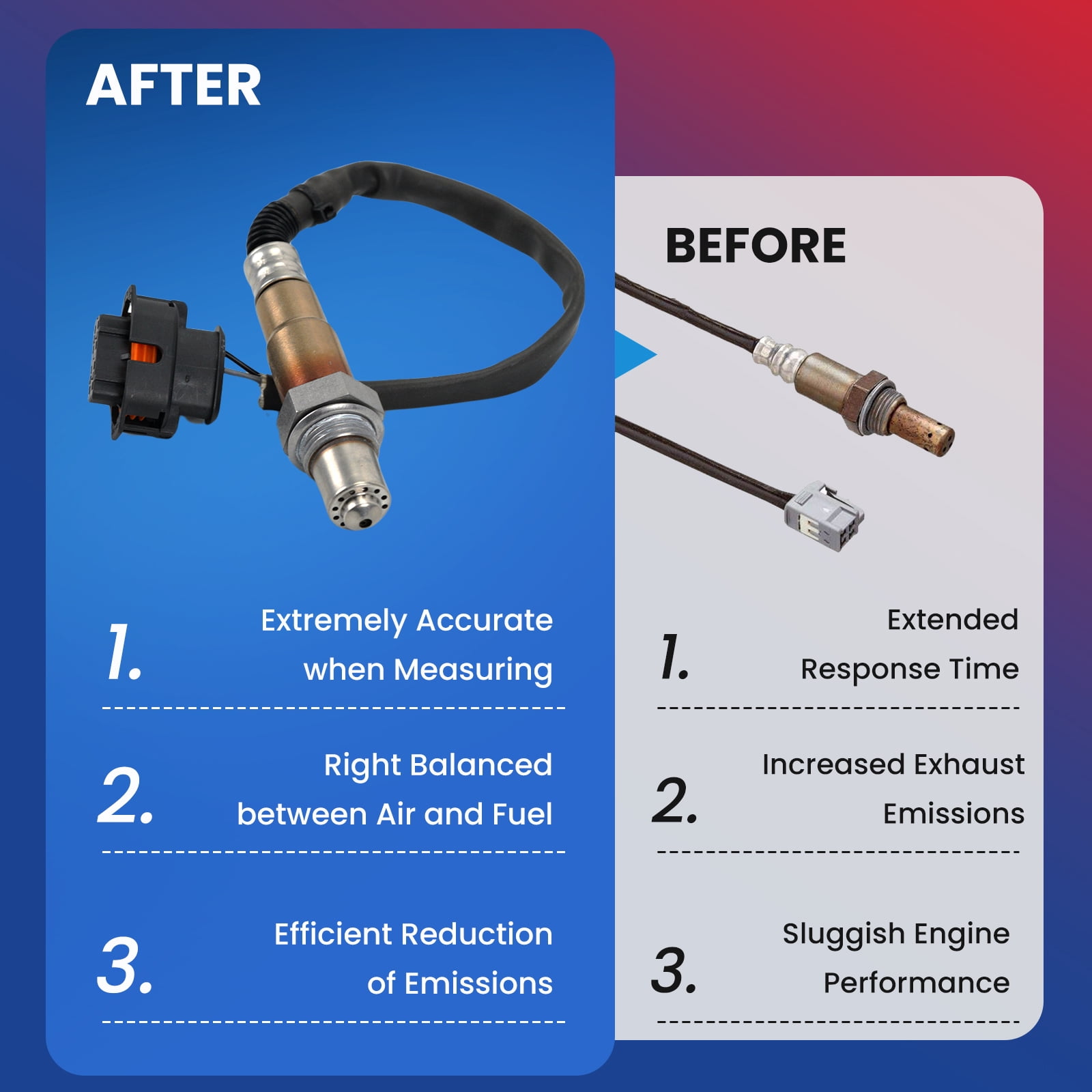 MOCA AUTOPARTS 234-4528 Downstream O2 Sensor Oxygen Sensor Fit for 2011-2015 Chevrolet Cruze 1.4L 1.8L & 2012-2020 Chevrolet Sonic 1.4L & 2012-2018 Chevrolet Sonic 1.8L