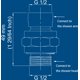 thumbnail image 2 of Conector De Ducha Rótula De Ducha Cabezal De Ducha Adaptador De Bola Giratoria Latón Extensión De Brazo De Ducha Ajustable Componente Universal Cromo Pulido, 2 of 5