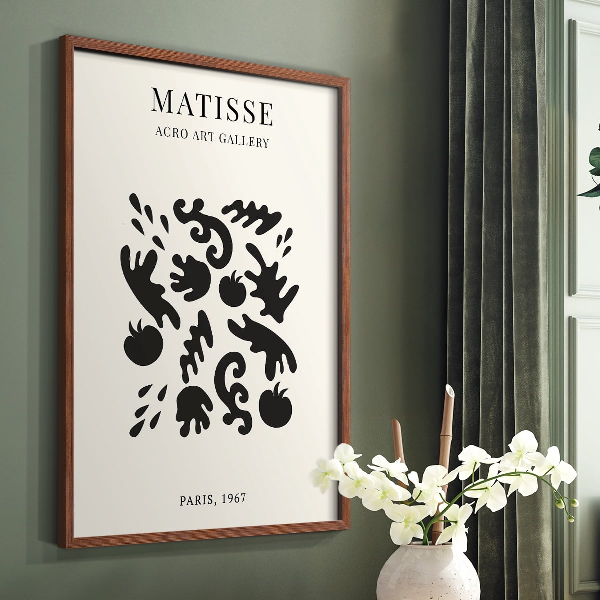 Matisse LXIII Framed Print - Solid Wood