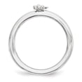 thumbnail image 2 of Sterling Silver Rhodium Key Ring, 2 of 7